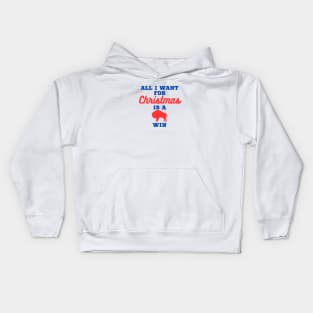 All I Want For Christmas Is A Buffalo Win Kids Hoodie